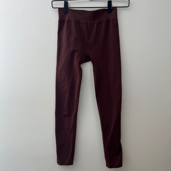 Title nine women's athletic leggings size small‎ brown - Picture 1 of 9